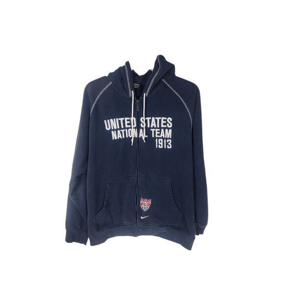 Vintage Nike U.S. Soccer hoodie men's large - Picture 1 of 3